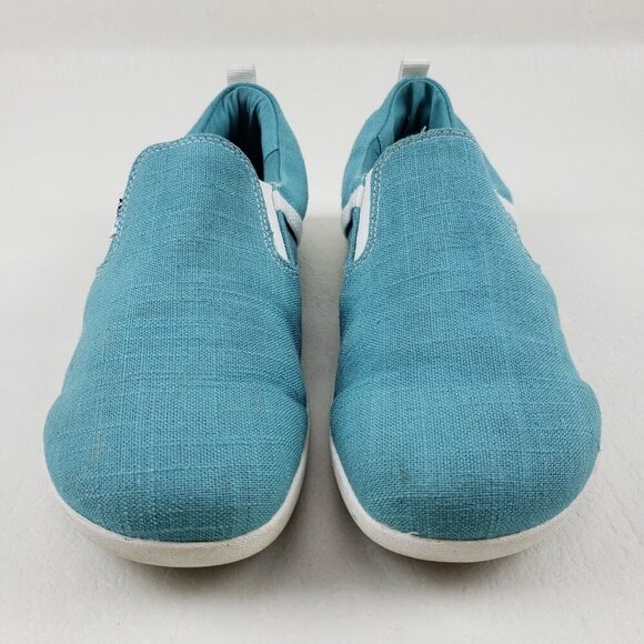 Xero Shoes Aptos Slip On Shoe Women 10 Turquoise Barefoot Minimalist Hemp Casual - Picture 5 of 13